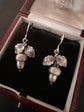 VICTORIAN SILVER ACORN EARRINGS