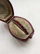 VICTORIAN GARNET ETERNITY RING