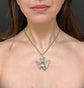 VICTORIAN SILVER DOVE PENDANT