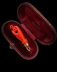 EARLY 19TH CENTURY CORAL HAND WITH BINOCULARS PENDANT