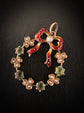 VICTORIAN PEARL & PERIDOT WREATH PENDANT