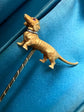 VICTORIAN DACHSHUND DOG STICKPIN