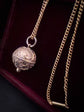 VICTORIAN 15CT GOLD ETRUSCAN REVIVAL SPHERE PENDANT