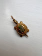 VICTORIAN 15CT GOLD TORTOISE PENDANT