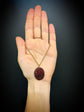 LARGE VICTORIAN BOHEMIAN GARNET PENDANT