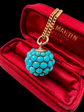 VICTORIAN TURQUOISE SPHERE PENDANT