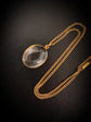 VICTORIAN 15CT GOLD & ROCK CRYSTAL LOCKET