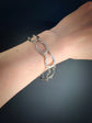 EQUESTRIAN HORSESHOE SILVER BRACELET