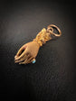 GEORGIAN 18CT GOLD HAND PENDANT