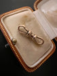 VICTORIAN 9CT GOLD DOUBLE DOG CLIP