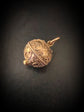 VICTORIAN 15CT GOLD ETRUSCAN REVIVAL SPHERE PENDANT