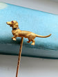 VICTORIAN DACHSHUND DOG STICKPIN