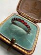 VICTORIAN GARNET ETERNITY RING