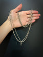 VICTORIAN SILVER BELCHER CHAIN