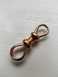 VICTORIAN 15CT GOLD DOUBLE DOGCLIP