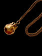 VICTORIAN 18CT GOLD & DIAMOND ORB LOCKET