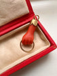 19TH CENTURY CORAL & 18CT GOLD HAND PENDANT