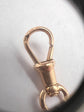 MINI 19TH CENTURY 18CT GOLD DOG CLIP