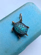 VICTORIAN LABRADORITE TORTOISE PENDANT