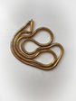 VICTORIAN 15CT GOLD BRAZILIAN / SNAKE LINK CHAIN