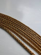 SUPER SLINKY 18CT GOLD FOXTAIL GUARD CHAIN