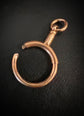 HUGE 9CT ROSE GOLD CHARM HOLDER