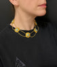 VICTORIAN TURQUOISE & 18CT GOLD NECKLACE