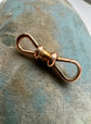 VICTORIAN 9CT GOLD DOUBLE DOGCLIP