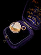 VICTORIAN ROCK CRYSTAL & 15CT GOLD SPHERE LOCKET PENDANT