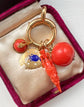 19TH CENTURY CHUNKY CORAL SPHERE PENDANT