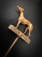 THE MAGNIFICENT MASTER MCGRATH 18CT GOLD GREYHOUND STICKPIN