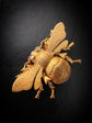 VICTORIAN 18CT GOLD BEE BROOCH