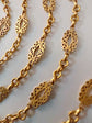 FRENCH 18CT GOLD FANCY LINK SAUTOIR GAURD CHAIN