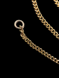 VICTORIAN 15CT GOLD KNOT & CURB GUARD CHAIN