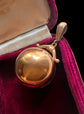 VICTORIAN LARGE 9CT GOLD ORB LOCKET