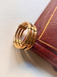 VICTORIAN ELEPHANT HAIR & 14CT GOLD BAND RING