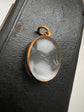 VICTORIAN 15CT GOLD & ROCK CRYSTAL LOCKET