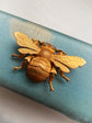 VICTORIAN 18CT GOLD BEE BROOCH