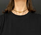 ETRUSCAN REVIVAL 15CT GOLD FOXTAIL COLLAR CHAIN