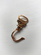 LARGE FRENCH 18CT GOLD ANTIQUE DOG CLIP / BAIL