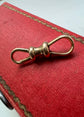 VICTORIAN 9CT GOLD DOG CLIP