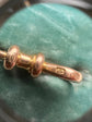 VICTORIAN 15CT GOLD DOUBLE DOGCLIP