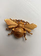 VICTORIAN 18CT GOLD BEE BROOCH