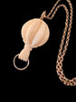 BALLOON CUFFED CELLULOID HAND PENDANT