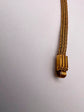 ETRUSCAN REVIVAL 15CT GOLD FOXTAIL COLLAR CHAIN