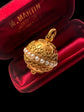 ETRUSCAN REVIVAL 18CT GOLD & PEARL SPHERE PENDANT