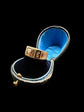 FRENCH 19TH CENTURY ENAMEL PENSEÉ RING