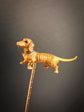 VICTORIAN DACHSHUND DOG STICKPIN