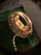 VICTORIAN 15CT GOLD WORKING PADLOCK & KEY