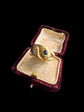 VICTORIAN 18CT GOLD DOUBLE SNAKE RING